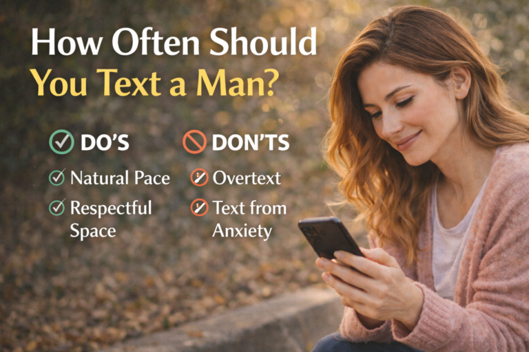 How Often Should You Text a Man?
