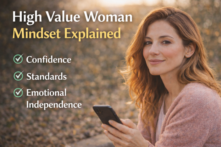 High Value Woman Mindset Explained
