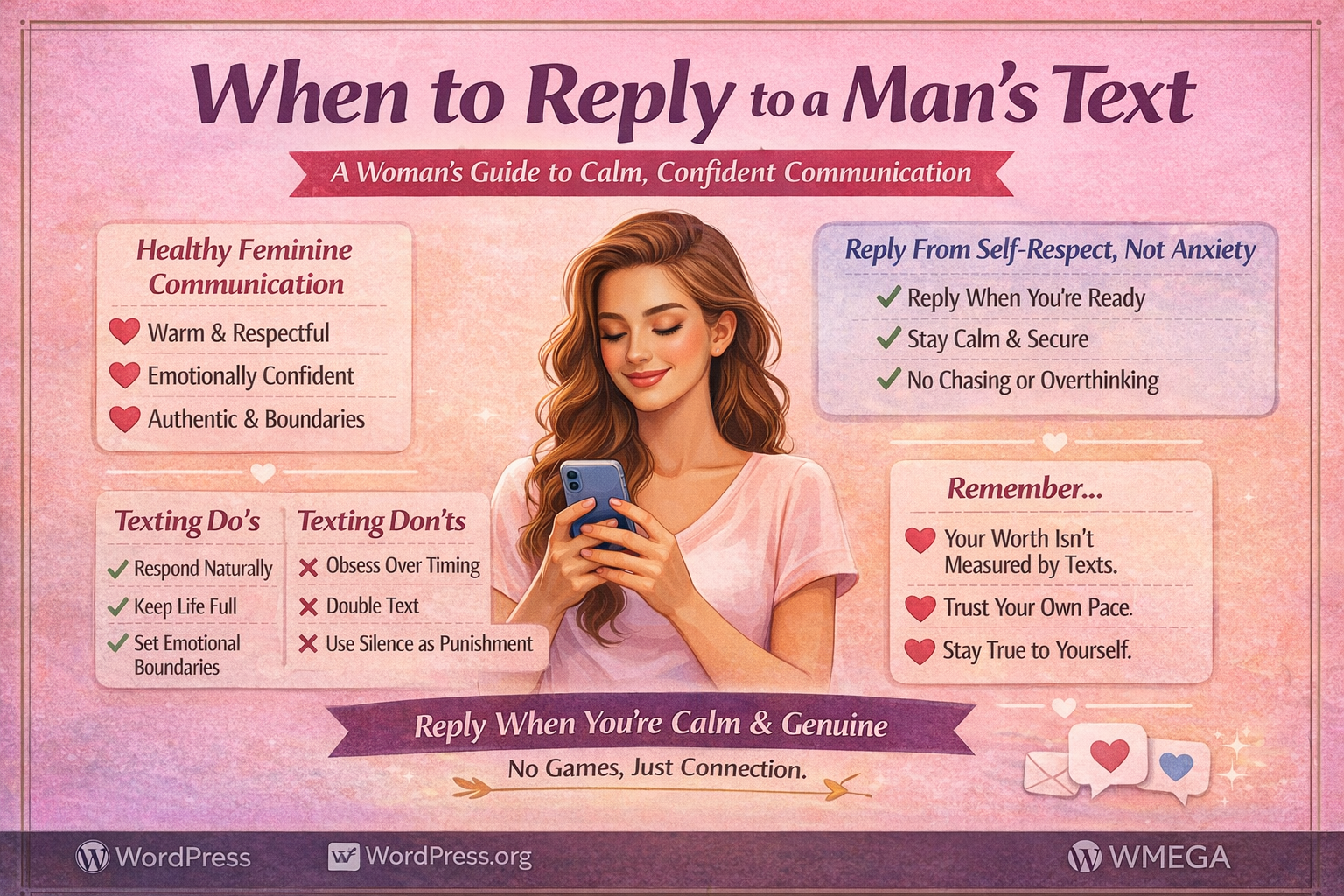 When to Reply to a Man’s Text