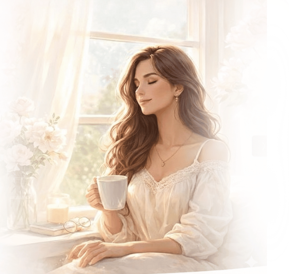 Magnetic Feminine Energy Illustration